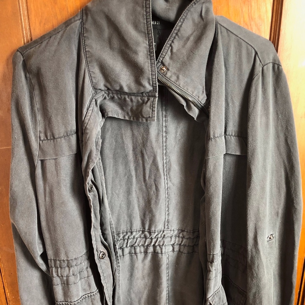 Gray Utility Jacket